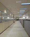 pareti mobili per uffici operativi con pareti divisorie in vetro
