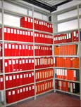 scaffalature metalliche uso archivio docucumenti contabili